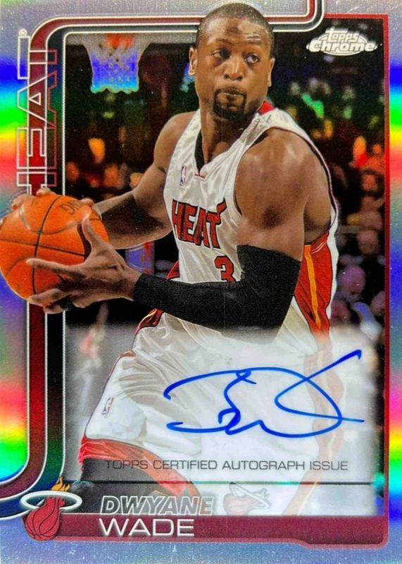 2025 Topps Chrome #TCA-DW Chrome Autographs - Refractor