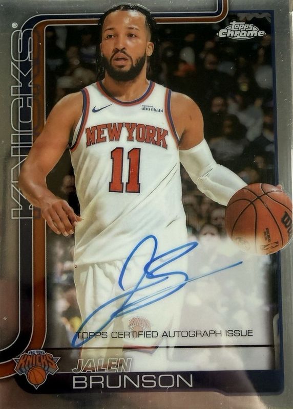 2025 Topps Chrome #TCA-JB Chrome Autographs
