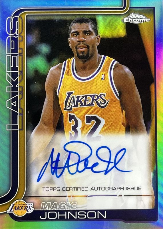 2025 Topps Chrome #TCA-MJ Chrome Autographs - Refractor