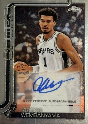 2025 Topps Chrome #TCA-VW Chrome Autographs