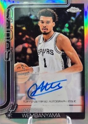2025 Topps Chrome #TCA-VW Chrome Autographs - Refractor
