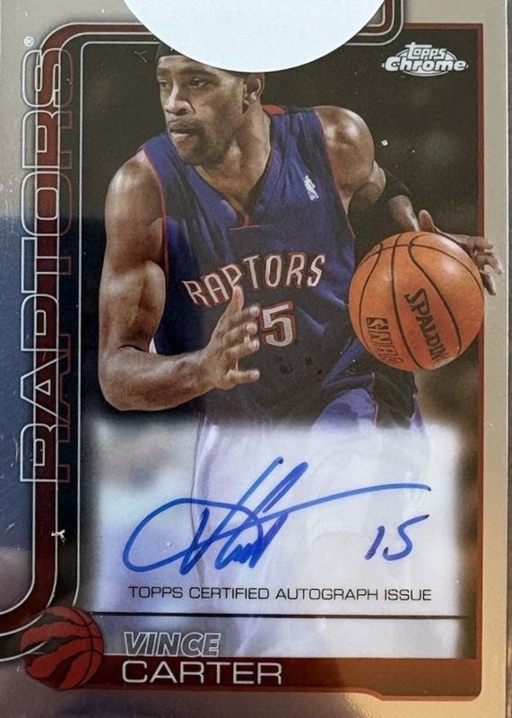 2025 Topps Chrome #TCA-VC Chrome Autographs