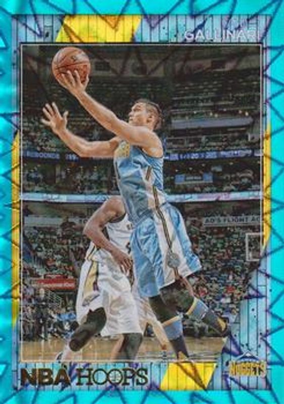 2016 Hoops #91 Teal Explosion