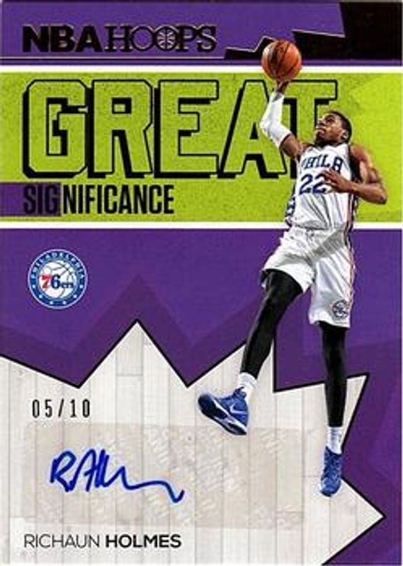 2016 Hoops #82 Great SIGnificance - Gold /10