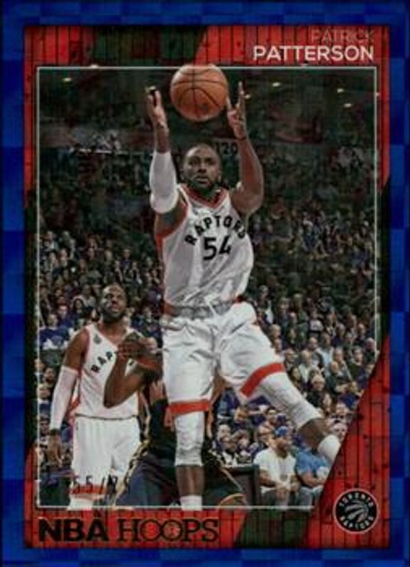 2016 Hoops #227 Blue Checkerboard /75