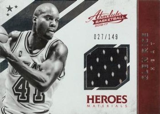 2016 Absolute #33 Heroes - Materials /99