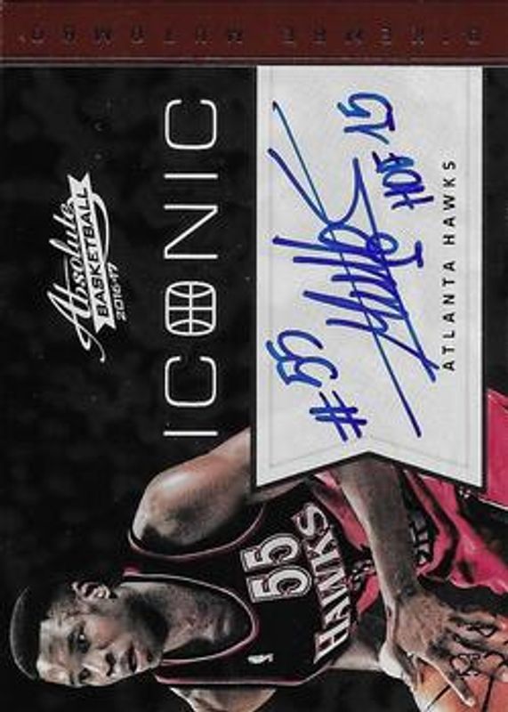 2016 Absolute #25 Iconic Autographs /60