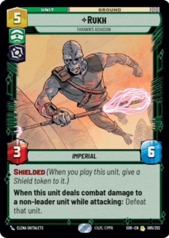 Rukh 2024 Spark of Rebellion #85 Foil RAW