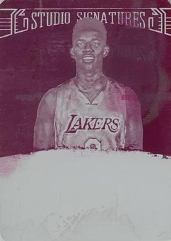 2016 National Treasures #SS-NY 2015 Court Kings Studio Signatures - Printing Plate Magenta /1
