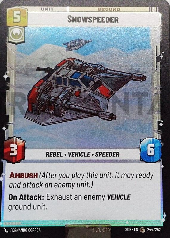 2024 Spark of Rebellion #244 Foil