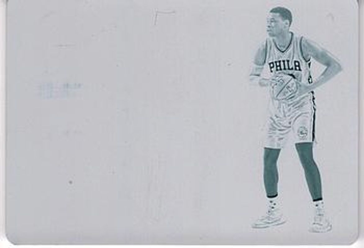 2016 National Treasures #4 2015 Flawless Rookie Patch - Printing Plates Cyan /1