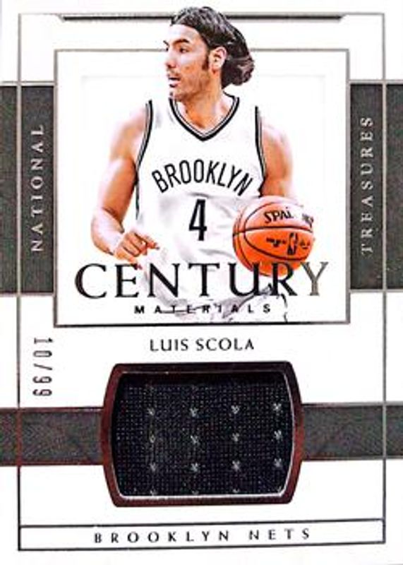 2016 National Treasures #68 Century - Materials /30