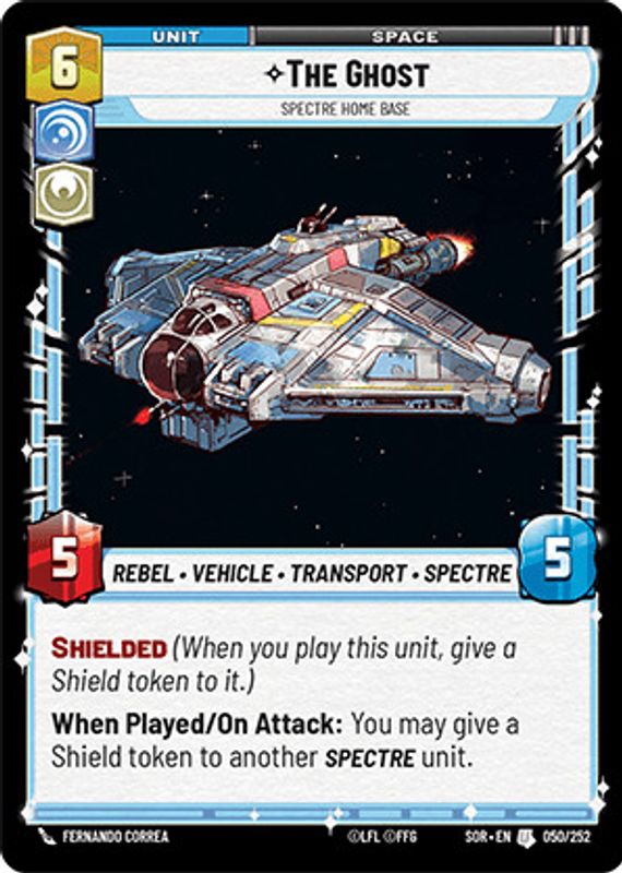 The Ghost 2024 Spark of Rebellion #50 Foil RAW