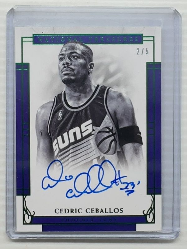 2016 National Treasures #16 Signatures - Emerald /5