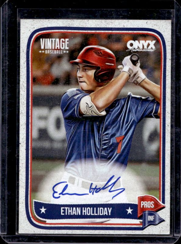 2024 Onyx Vintage #VAETHO Autographs