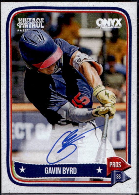 2024 Onyx Vintage Extended Series #VAGABY Autographs