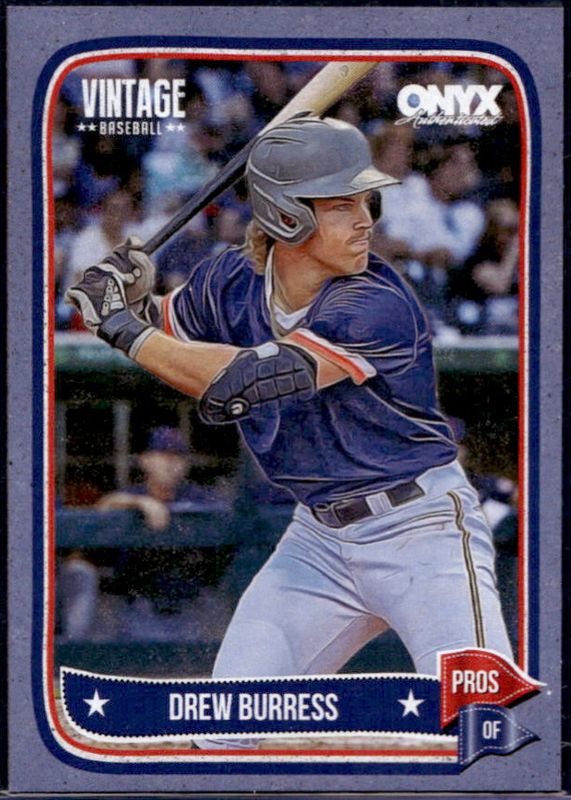 2024 Onyx Vintage #OVDRBU Blue Bordered /35