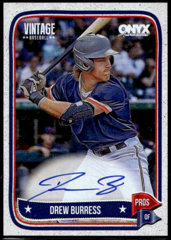 2024 Onyx Vintage Extended Series #VADRBU Autographs