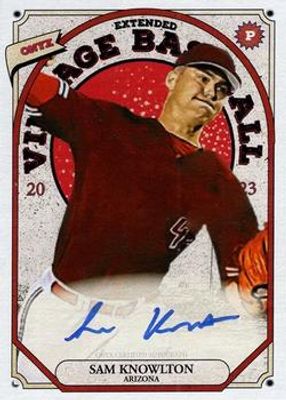 2023 Onyx Vintage Extended #OASK Blue Signatures