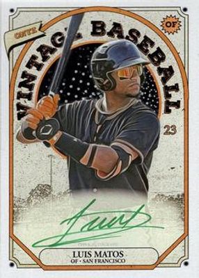 2023 Onyx Vintage Extended #VALM Green Signatures