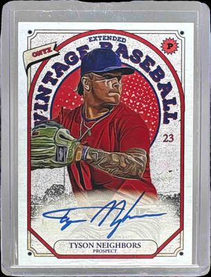 2023 Onyx Vintage Extended #OATN Blue Signatures