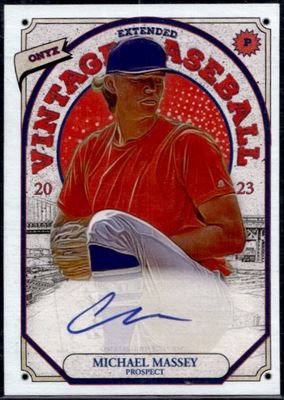 2023 Onyx Vintage Extended #OAMM Blue Signatures