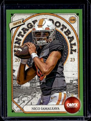 2023 Onyx Vintage #OVNI Green