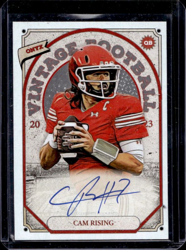 2023 Onyx Vintage #OACR Blue Signatures