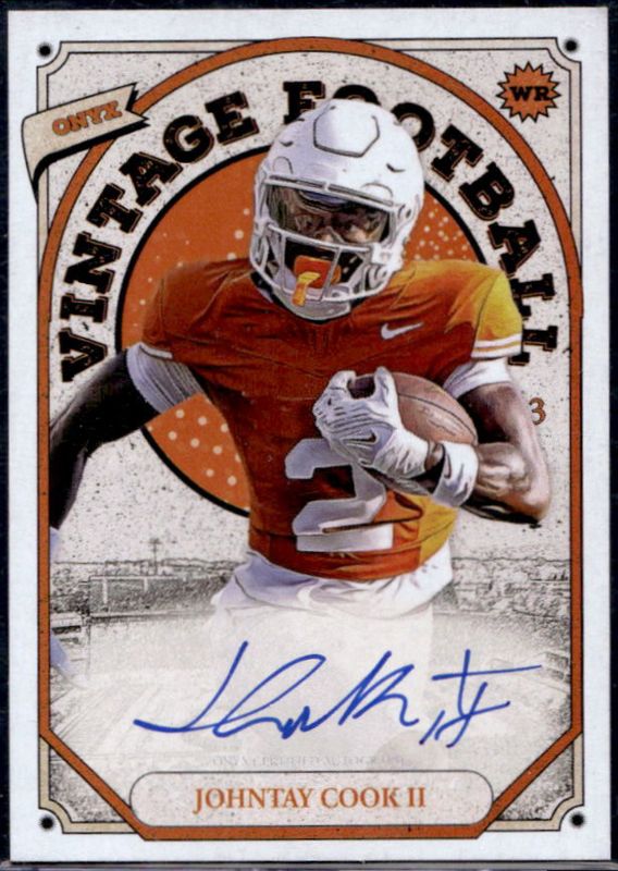 2023 Onyx Vintage #OAJC Blue Signatures