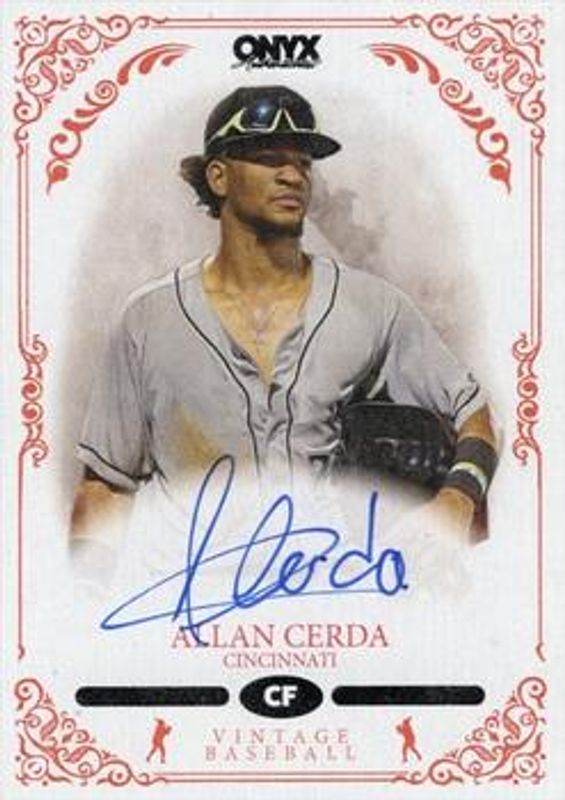 2022 Onyx Vintage #OAAC Autographs Blue