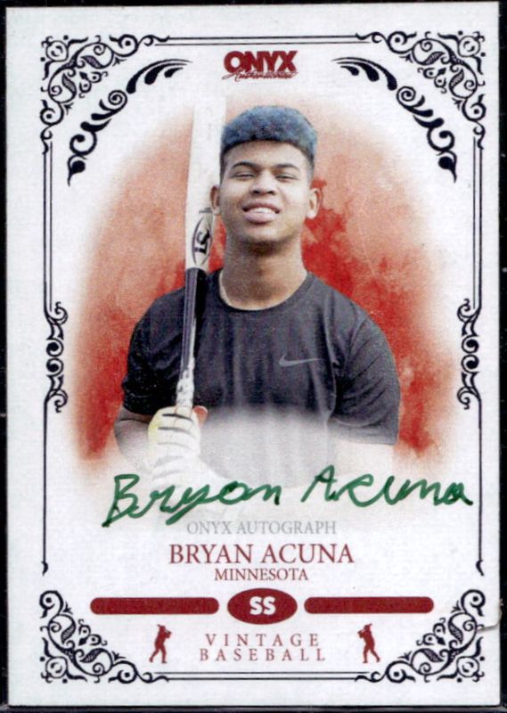 2022 Onyx Vintage Extended #VABA Green Signatures