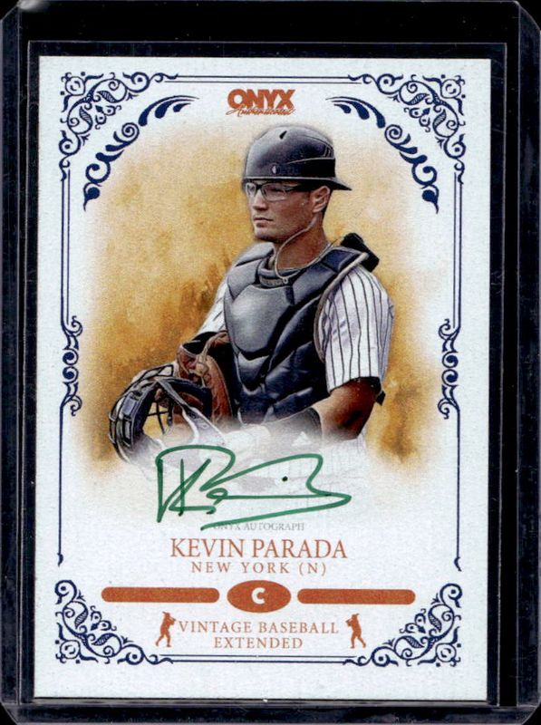 2022 Onyx Vintage Extended #VAKP Green Signatures