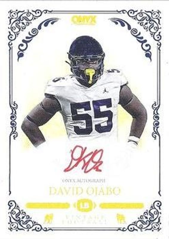 2022 Onyx Vintage #VADO Red Signatures Autographs /25