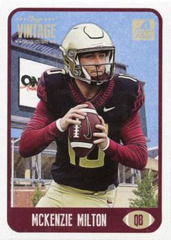 2021 Onyx Vintage College Football #CFMM Base