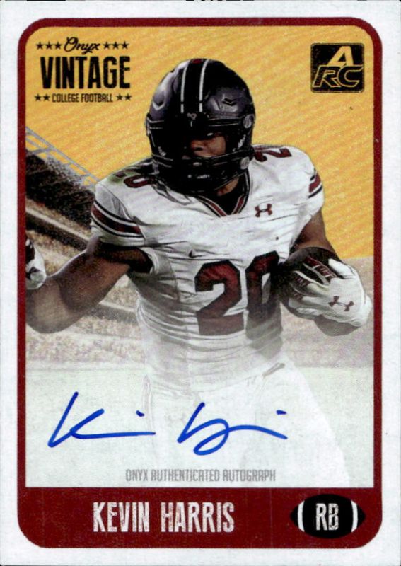 2021 Onyx Vintage College Football #CAKE Blue Signatures /500