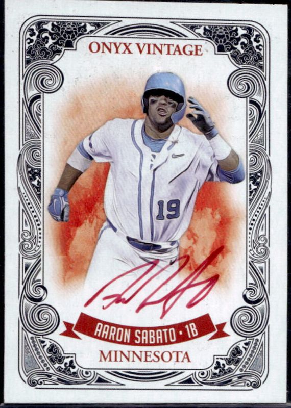 2021 Onyx Vintage #VAAS Autographs Red