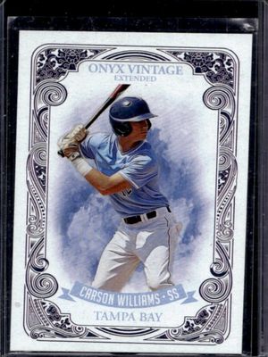 2021 Onyx Vintage Extended #VECW Base