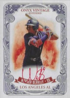 2021 Onyx Vintage Extended #EAWB Red Signatures