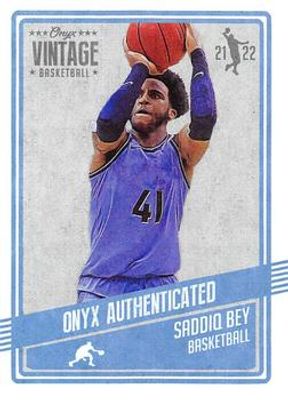 2021 Onyx Vintage #VBSA Base