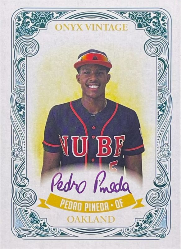 2021 Onyx Vintage #VAPP Autographs Purple /100