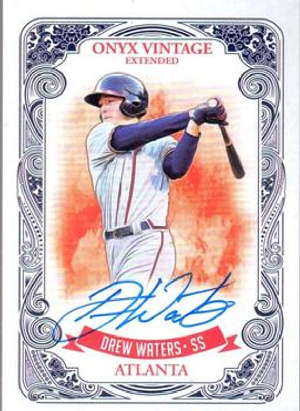 2021 Onyx Vintage Extended #EADW Blue Signatures