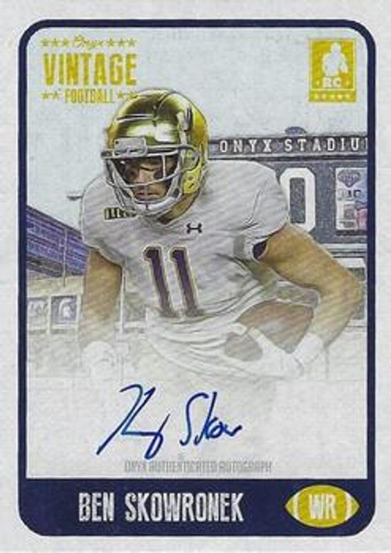 2021 Onyx Vintage #FABS Blue Signatures Autographs /400