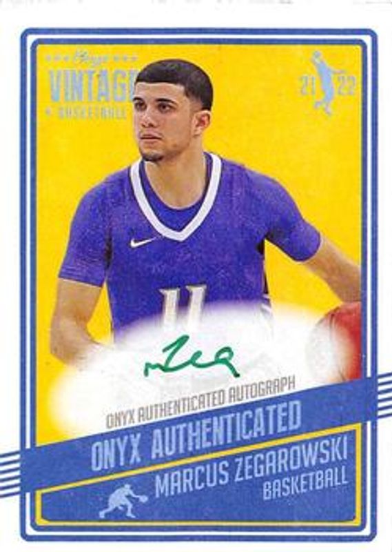 2021 Onyx Vintage #VAMZ Green Signatures