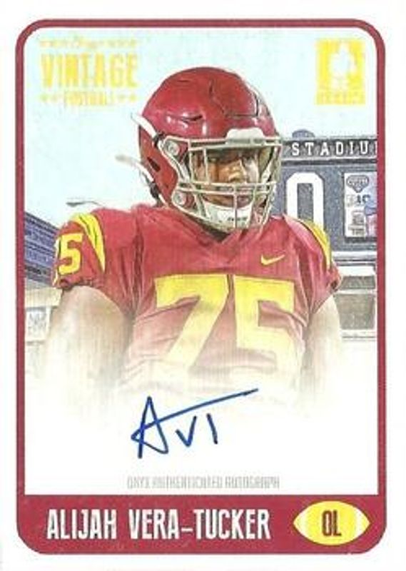 2021 Onyx Vintage #FAAV Blue Signatures Autographs /400