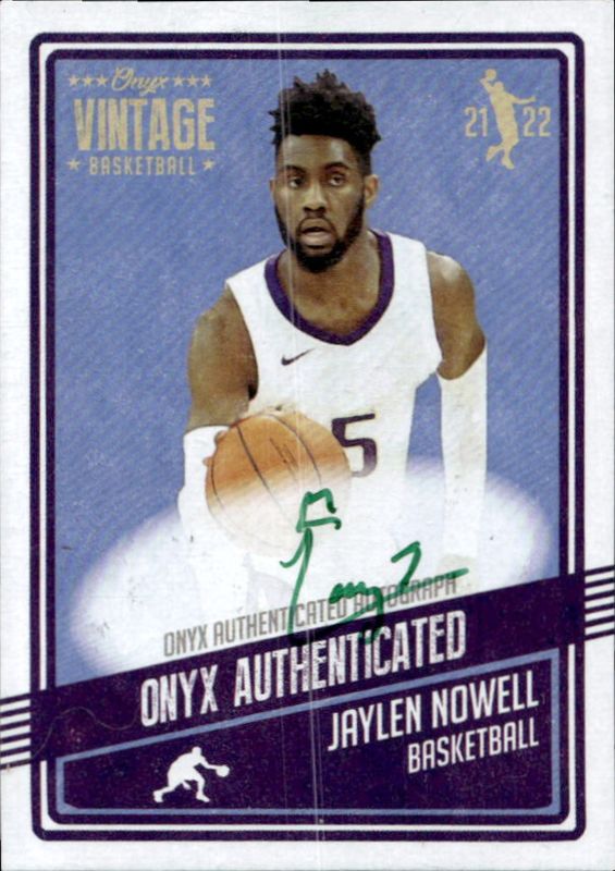 2021 Onyx Vintage #VAJN Green Signatures