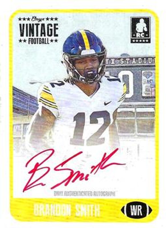 2021 Onyx Vintage #FABR Red Signatures Autographs /25
