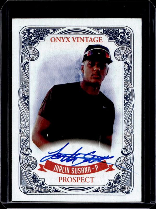 2021 Onyx Vintage #VAJS Autographs Blue