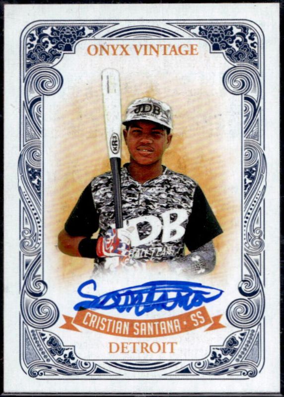 2021 Onyx Vintage #VACS Autographs Blue