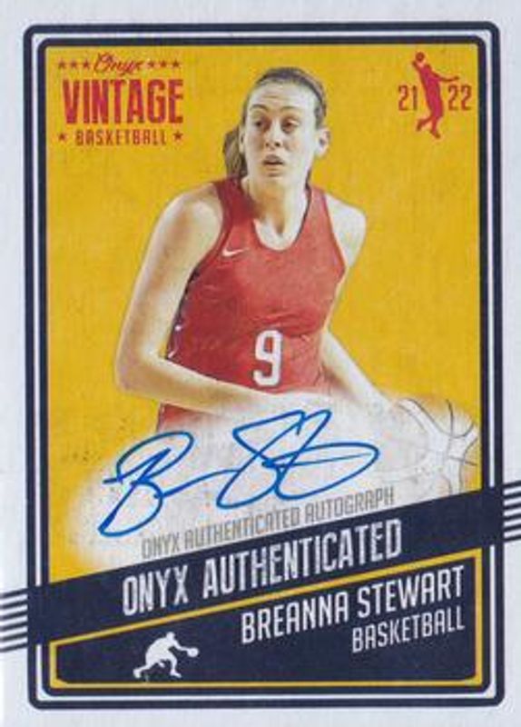 2021 Onyx Vintage #VABS Blue Signatures