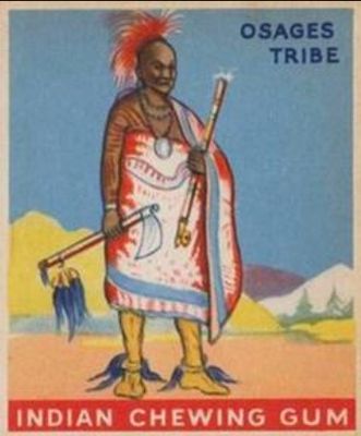 1947 Goudey Indian Gum (R773) #17 Base